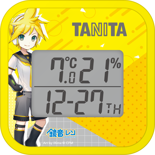 デジタル温湿度計 ピアプロキャラクターズモデル | タニタ